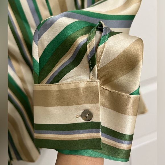 Vintage San Remo Silk Top size 40 - Picture 4 of 9